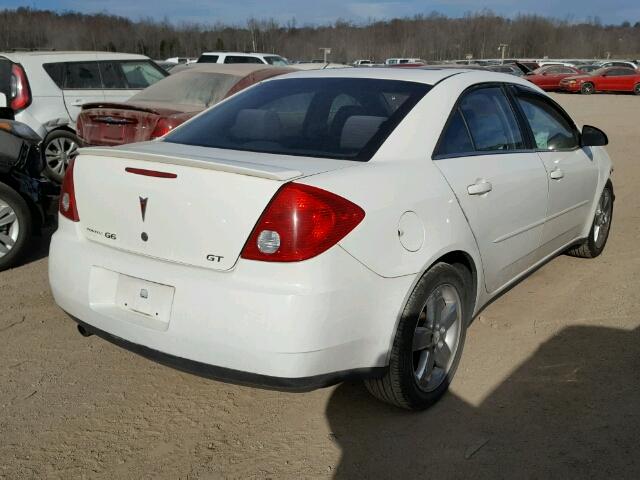 1G2ZH528954151679 - 2005 PONTIAC G6 GT WHITE photo 4