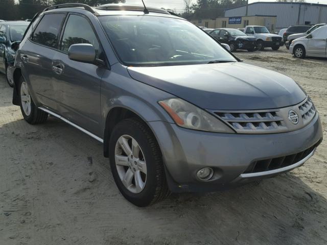 JN8AZ08T07W516864 - 2007 NISSAN MURANO SL SILVER photo 1