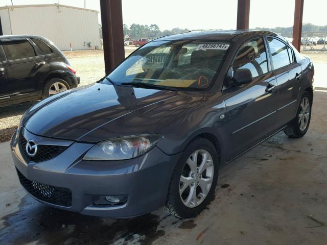 JM1BK32F291207700 - 2009 MAZDA 3 I GRAY photo 2