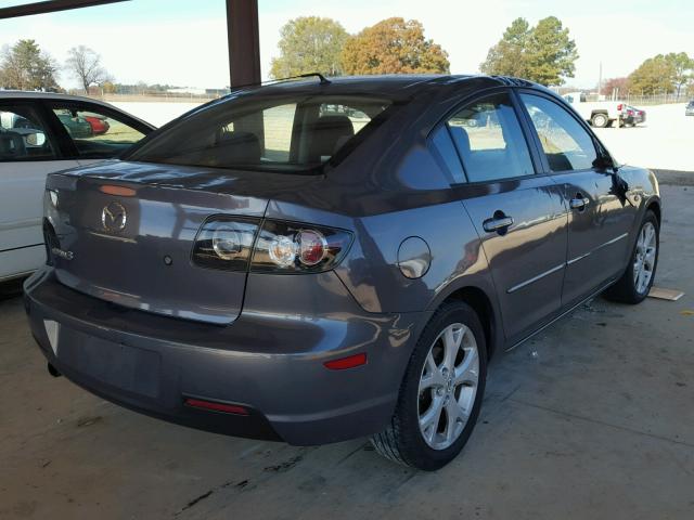 JM1BK32F291207700 - 2009 MAZDA 3 I GRAY photo 4