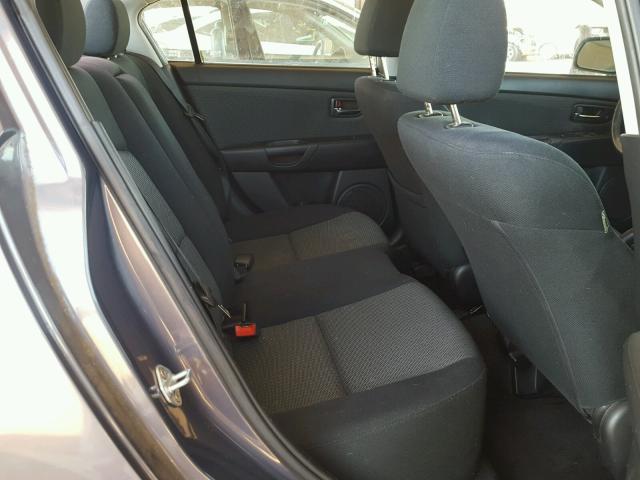 JM1BK32F291207700 - 2009 MAZDA 3 I GRAY photo 6