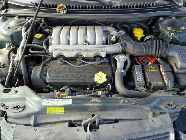 3C3EL55H4WT203966 - 1998 CHRYSLER SEBRING JX GREEN photo 7