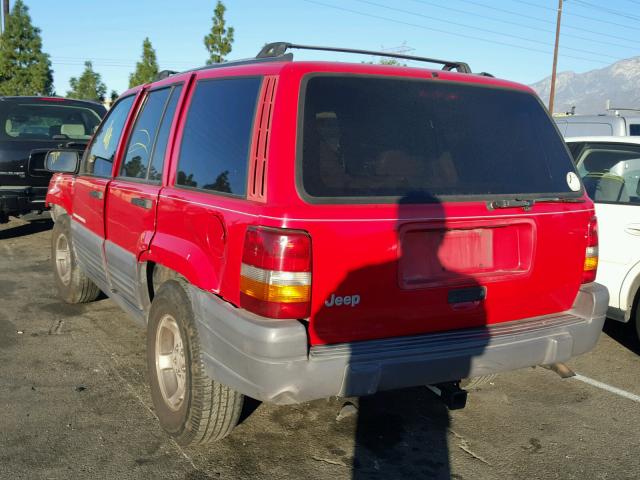 1J4FX58S3TC175994 - 1996 JEEP GRAND CHER RED photo 3