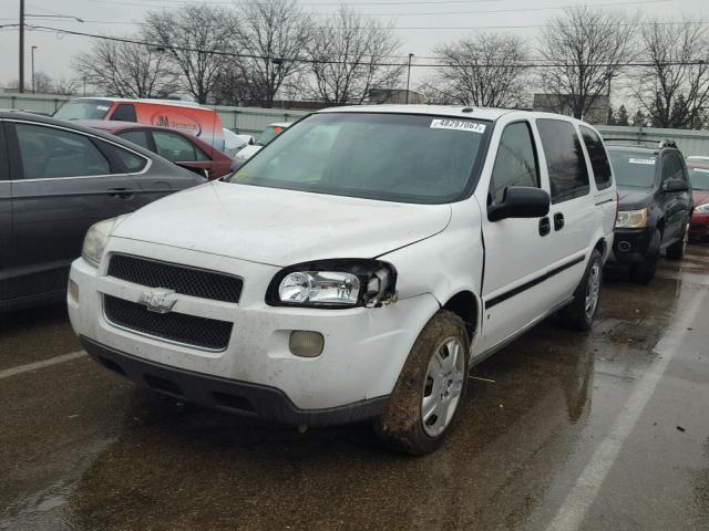 1GNDV23127D160409 - 2007 CHEVROLET UPLANDER L WHITE photo 2