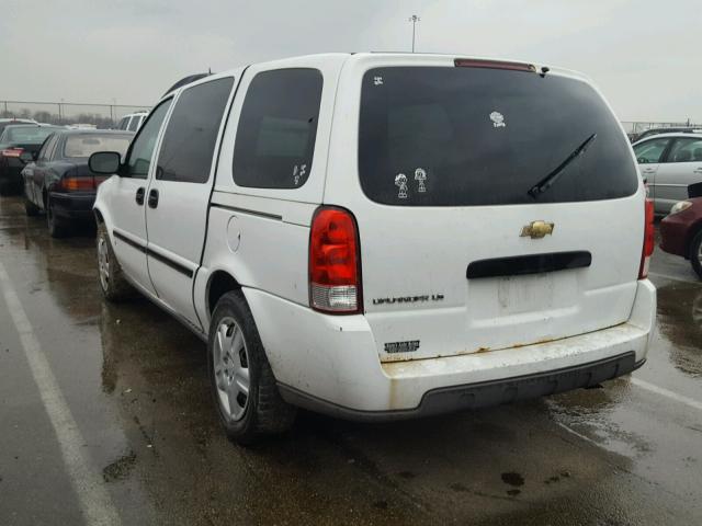 1GNDV23127D160409 - 2007 CHEVROLET UPLANDER L WHITE photo 3