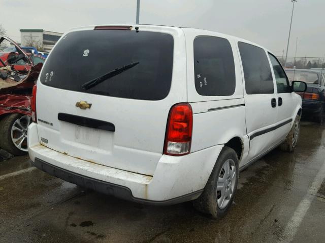 1GNDV23127D160409 - 2007 CHEVROLET UPLANDER L WHITE photo 4