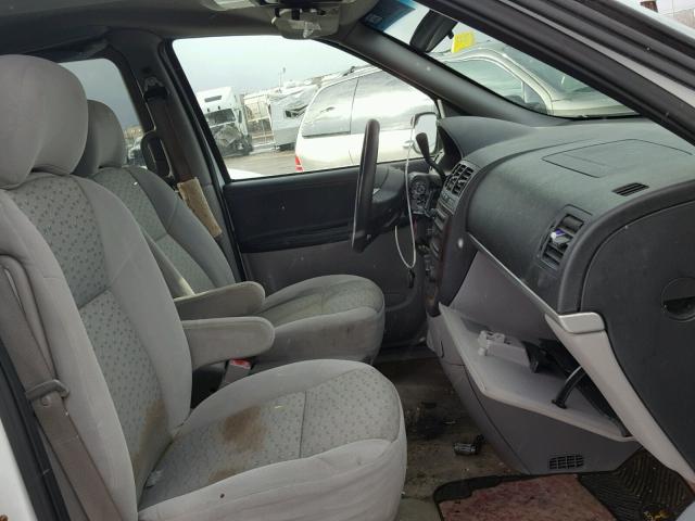 1GNDV23127D160409 - 2007 CHEVROLET UPLANDER L WHITE photo 5