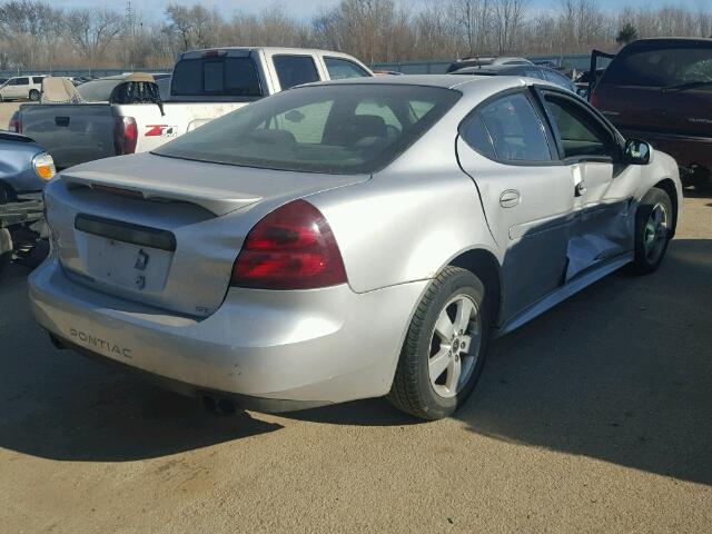 2G2WS522751246933 - 2005 PONTIAC GRAND PRIX SILVER photo 4