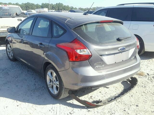 1FADP3K21EL381057 - 2014 FORD FOCUS SE CHARCOAL photo 3