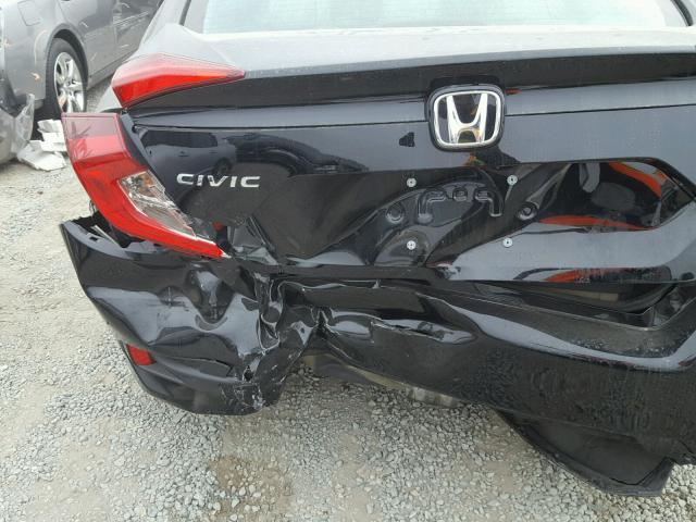 2HGFC2F54GH574298 - 2016 HONDA CIVIC LX BLACK photo 9