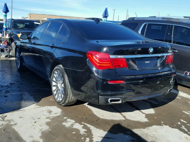 WBAKA8C58CDX01228 - 2012 BMW 750I BLACK photo 3