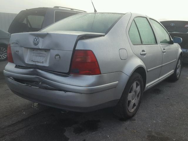 3VWSC29M1YM145006 - 2000 VOLKSWAGEN JETTA GLS SILVER photo 4