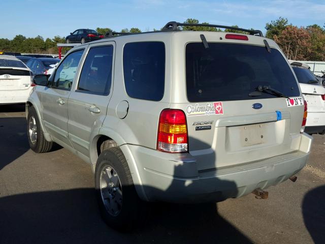 1FMCU94174KA29932 - 2004 FORD ESCAPE LIM GRAY photo 3