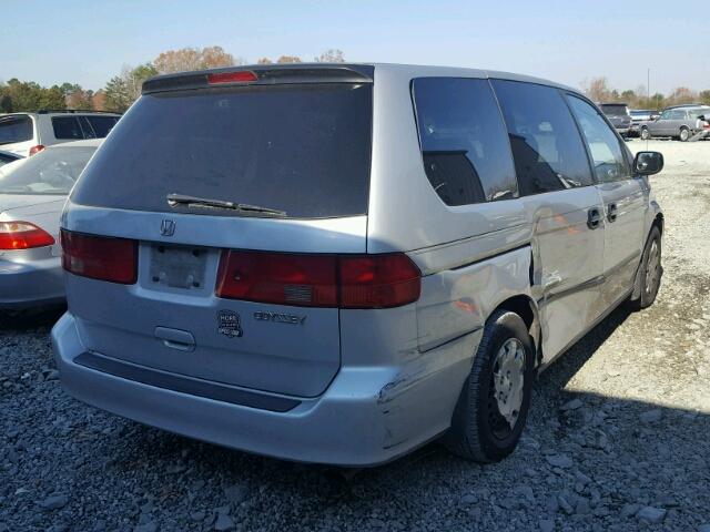 2HKRL18551H517433 - 2001 HONDA ODYSSEY LX SILVER photo 4