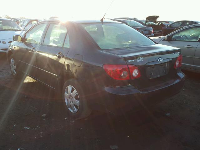 1NXBR32E27Z766769 - 2007 TOYOTA COROLLA CE BLACK photo 3