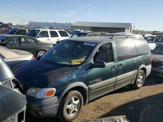 1GMDX03E6WD247458 - 1998 PONTIAC TRANS SPOR GREEN photo 2