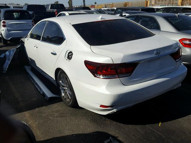 JTHBL5EF3D5123051 - 2013 LEXUS LS 460 WHITE photo 3