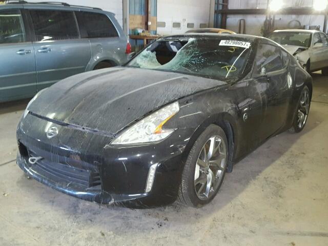 JN1AZ4EH0DM381639 - 2013 NISSAN 370Z BASE BLACK photo 2