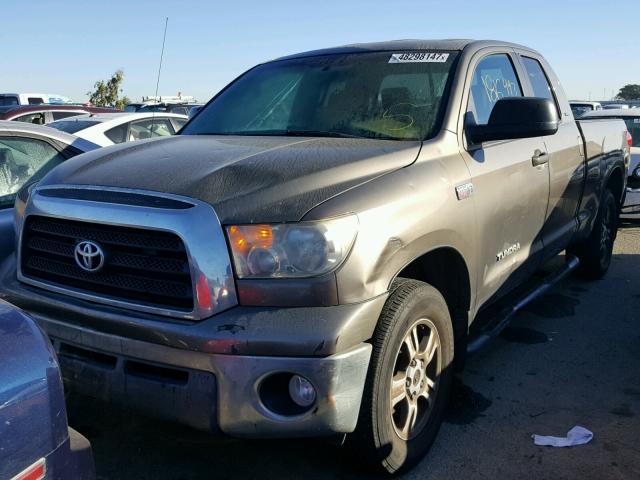 5TFRV54108X044415 - 2008 TOYOTA TUNDRA DOU GREEN photo 2