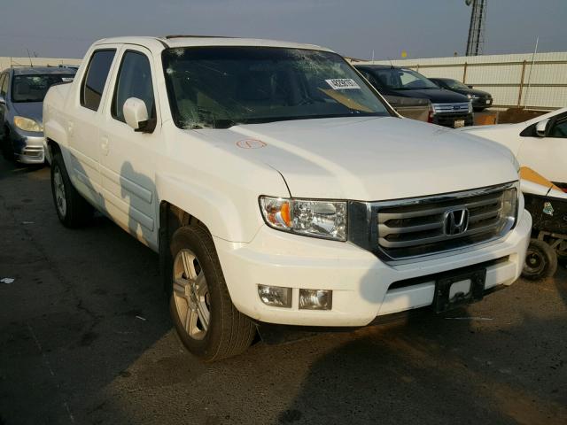 5FPYK1F53CB002716 - 2012 HONDA RIDGELINE WHITE photo 1