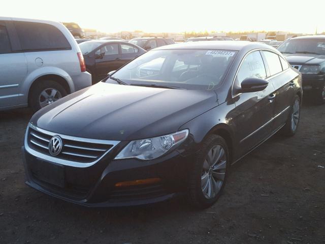 WVWMP7AN6CE514667 - 2012 VOLKSWAGEN CC SPORT BLACK photo 2