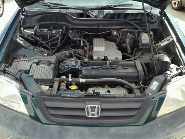 JHLRD2843YS003167 - 2000 HONDA CR-V LX GREEN photo 7