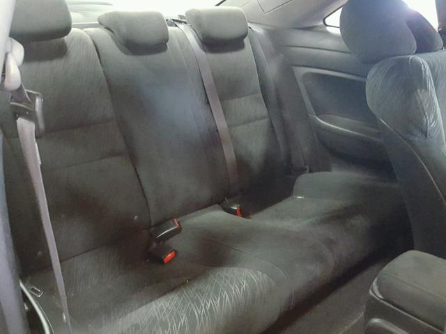 2HGFG12818H574372 - 2008 HONDA CIVIC EX BLACK photo 6