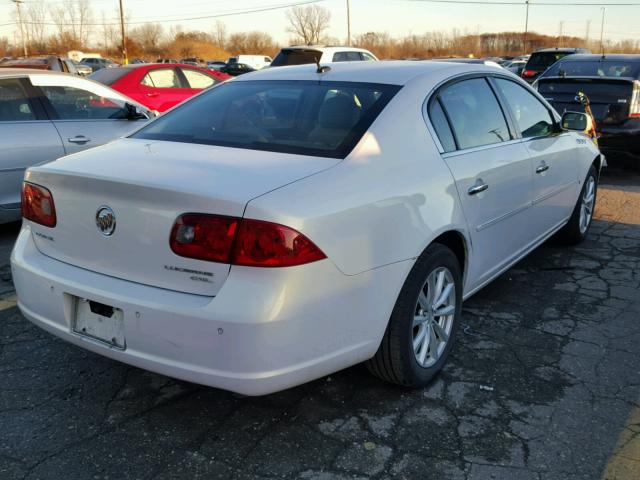 1G4HD57227U123468 - 2007 BUICK LUCERNE CX WHITE photo 4