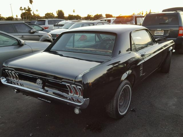 0000007R01C175681 - 1967 FORD MUSTANG BLACK photo 4