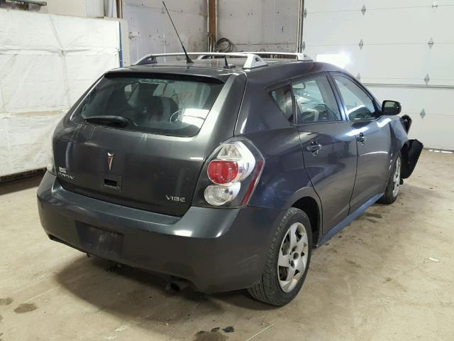 5Y2SP67809Z402936 - 2009 PONTIAC VIBE GRAY photo 4