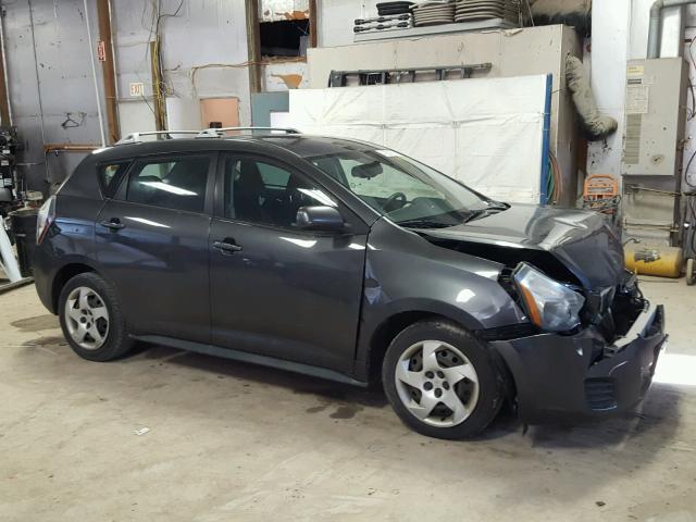 5Y2SP67809Z402936 - 2009 PONTIAC VIBE GRAY photo 9