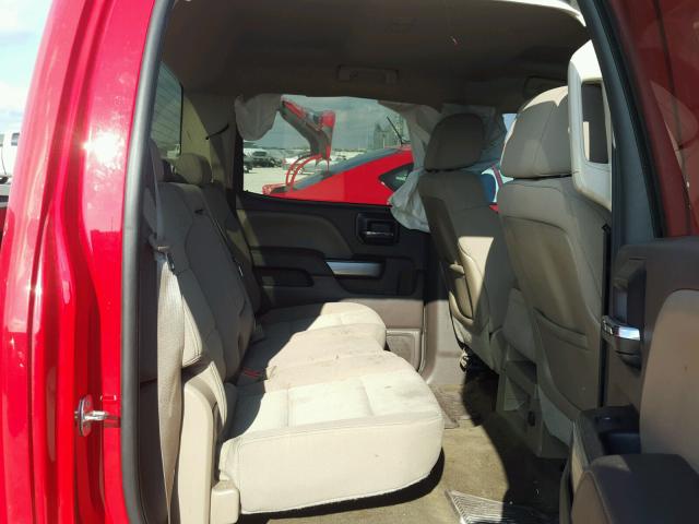 3GCPCRECXFG249620 - 2015 CHEVROLET SILVERADO RED photo 6