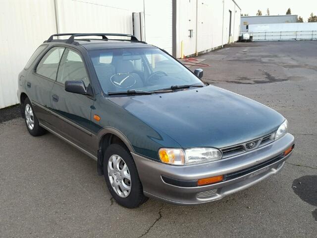 JF1GF4859TH814759 - 1996 SUBARU IMPREZA OU GREEN photo 1