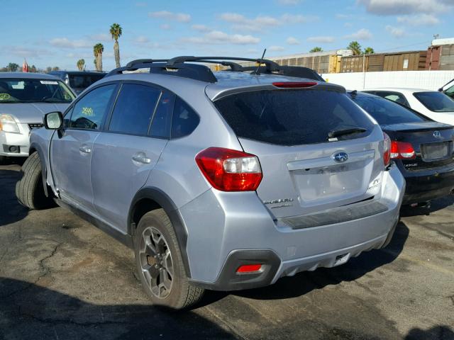 JF2GPAGC7E8312519 - 2014 SUBARU XV CROSSTR SILVER photo 3