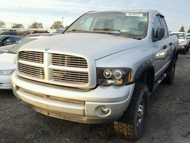 3D3KU28D83G751872 - 2003 DODGE RAM 2500 S SILVER photo 2