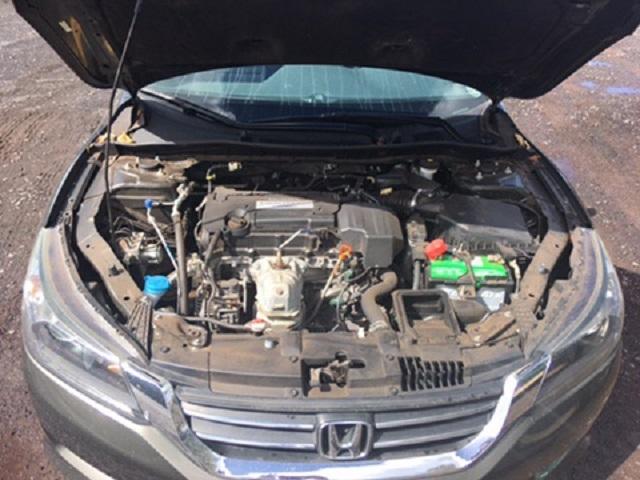 1HGCR2F3XDA008141 - 2013 HONDA ACCORD LX GREEN photo 7