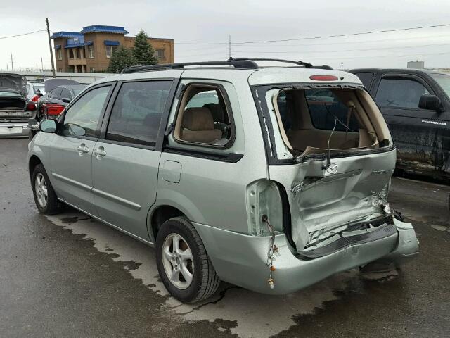 JM3LW28J420318007 - 2002 MAZDA MPV WAGON GRAY photo 3