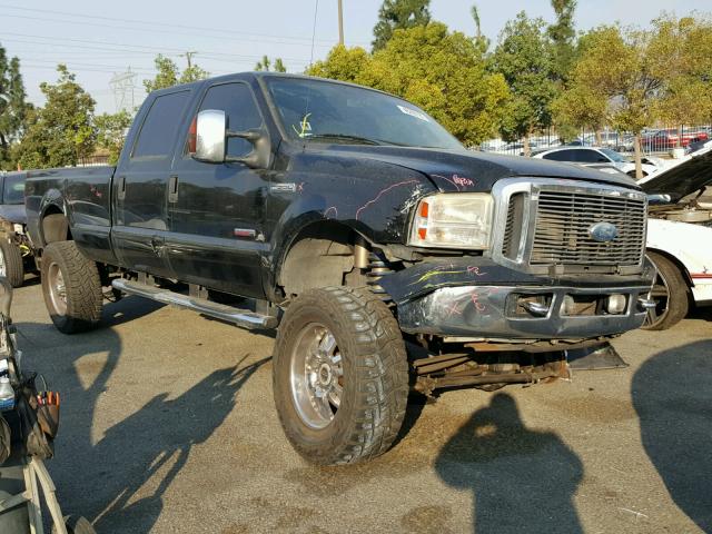 1FTWW31PX6EB87894 - 2006 FORD F350 SRW S BLACK photo 1