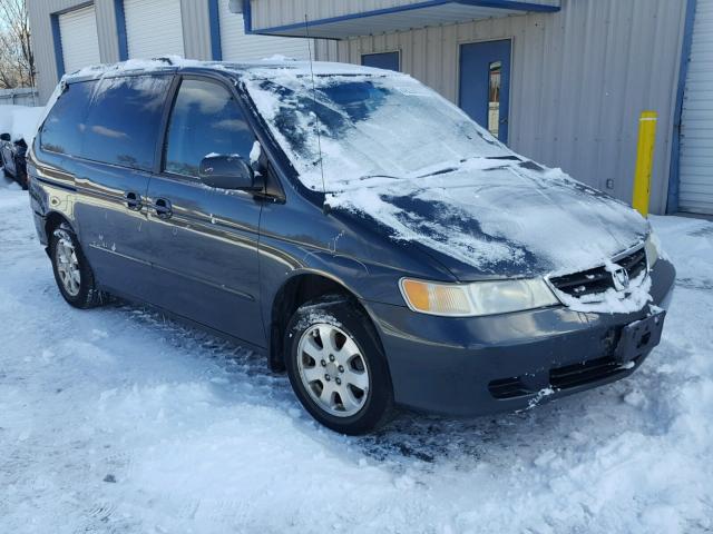 5FNRL18643B058633 - 2003 HONDA ODYSSEY EX GRAY photo 1