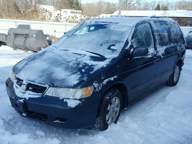 5FNRL18643B058633 - 2003 HONDA ODYSSEY EX GRAY photo 2