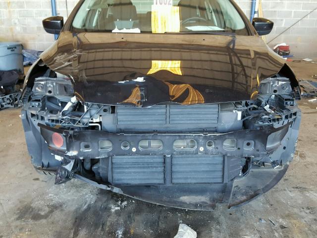 1FAHP3F2XCL402495 - 2012 FORD FOCUS SE BLACK photo 9