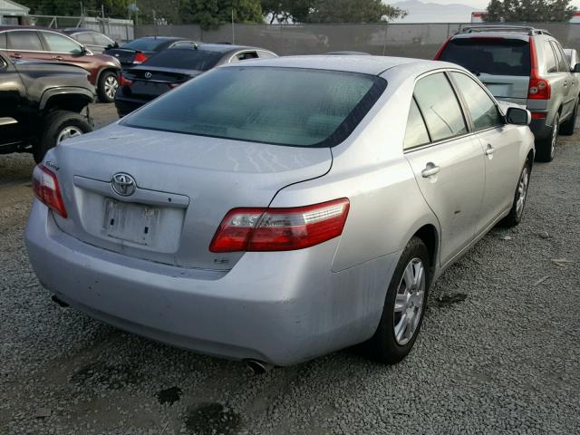 4T1BK46K47U519179 - 2007 TOYOTA CAMRY NEW SILVER photo 4