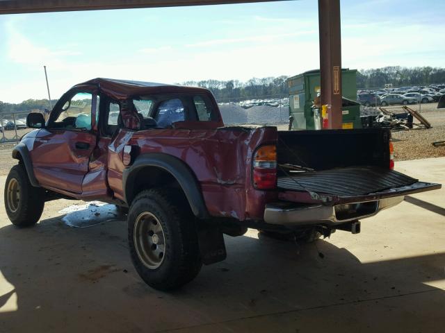 5TEWN72N23Z185895 - 2003 TOYOTA TACOMA XTR RED photo 3