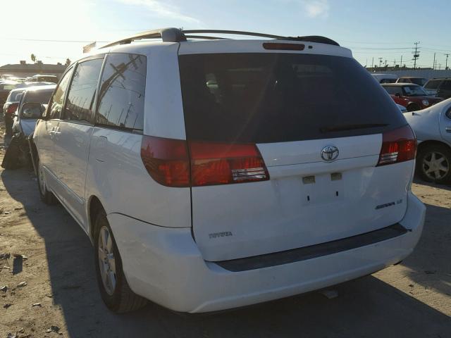 5TDZA23C25S253282 - 2005 TOYOTA SIENNA CE WHITE photo 3