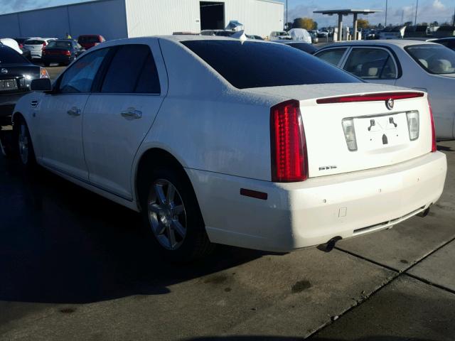 1G6DW6ED3B0107824 - 2011 CADILLAC STS LUXURY WHITE photo 3