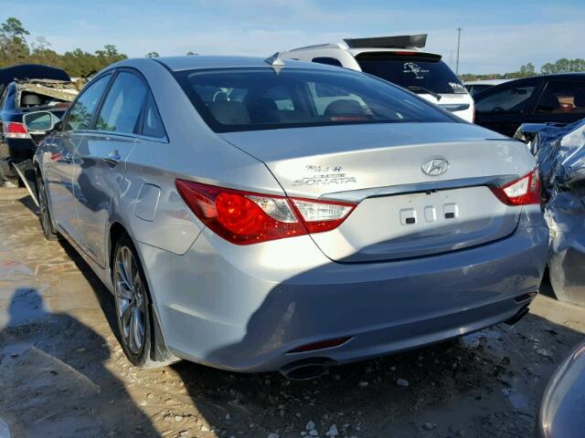 5NPEC4AC1DH572541 - 2013 HYUNDAI SONATA SE TEAL photo 3