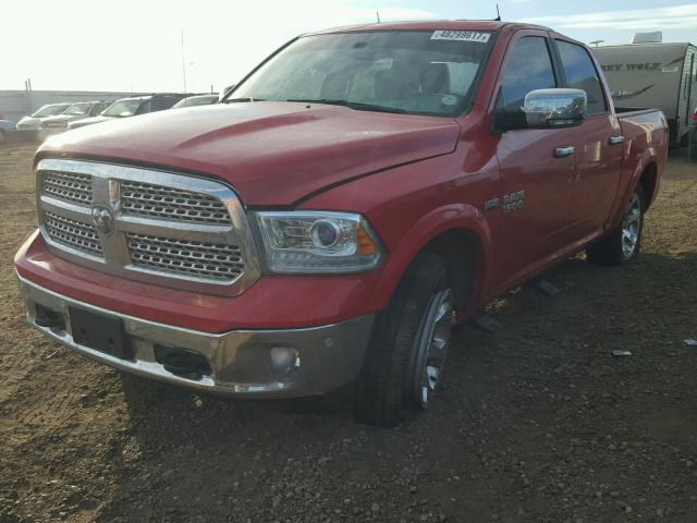 1C6RR7NT1GS191717 - 2016 RAM 1500 LARAM RED photo 3