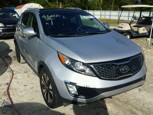 KNDPC3A65C7178556 - 2012 KIA SPORTAGE S SILVER photo 1