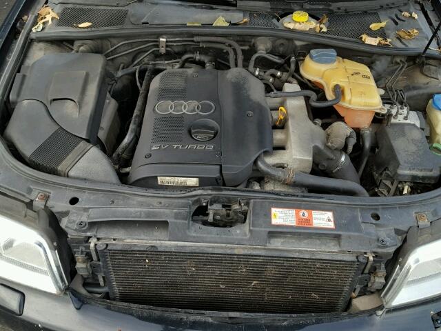 WAUDC68D21A089131 - 2001 AUDI A4 1.8T QU BLACK photo 7