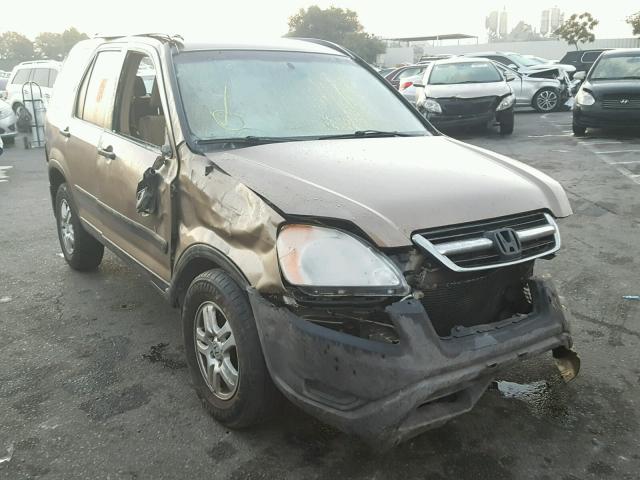SHSRD78884U229587 - 2004 HONDA CR-V EX ოქროსფერი ფოტო 1